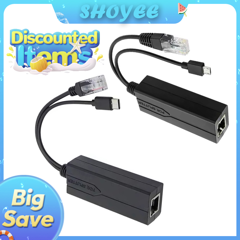 POE Splitter 48V to 5V Micro U - đánh giá và giá Power Over Ethernet